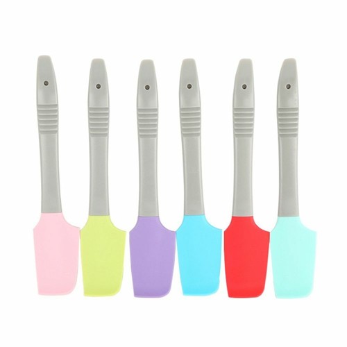 6pcs Silicone Cream Butter Cake Spatula Mixing Batter Scraper Butter Mixer Tool - Picture 3 of 11