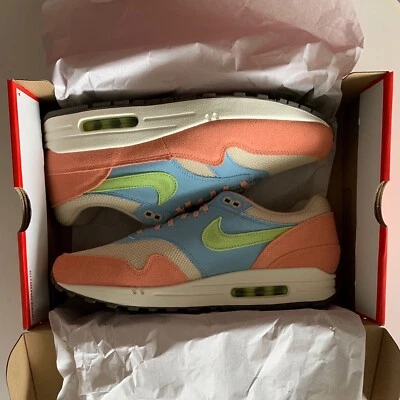 Nike Air Max 1 Light Madder Root And Worn Blue - Photo 1/4