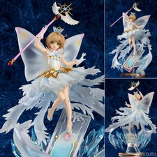 CardCaptor Sakura Kinomoto Sakura Clear Card PVC Figure Statue Model 37cm Toy