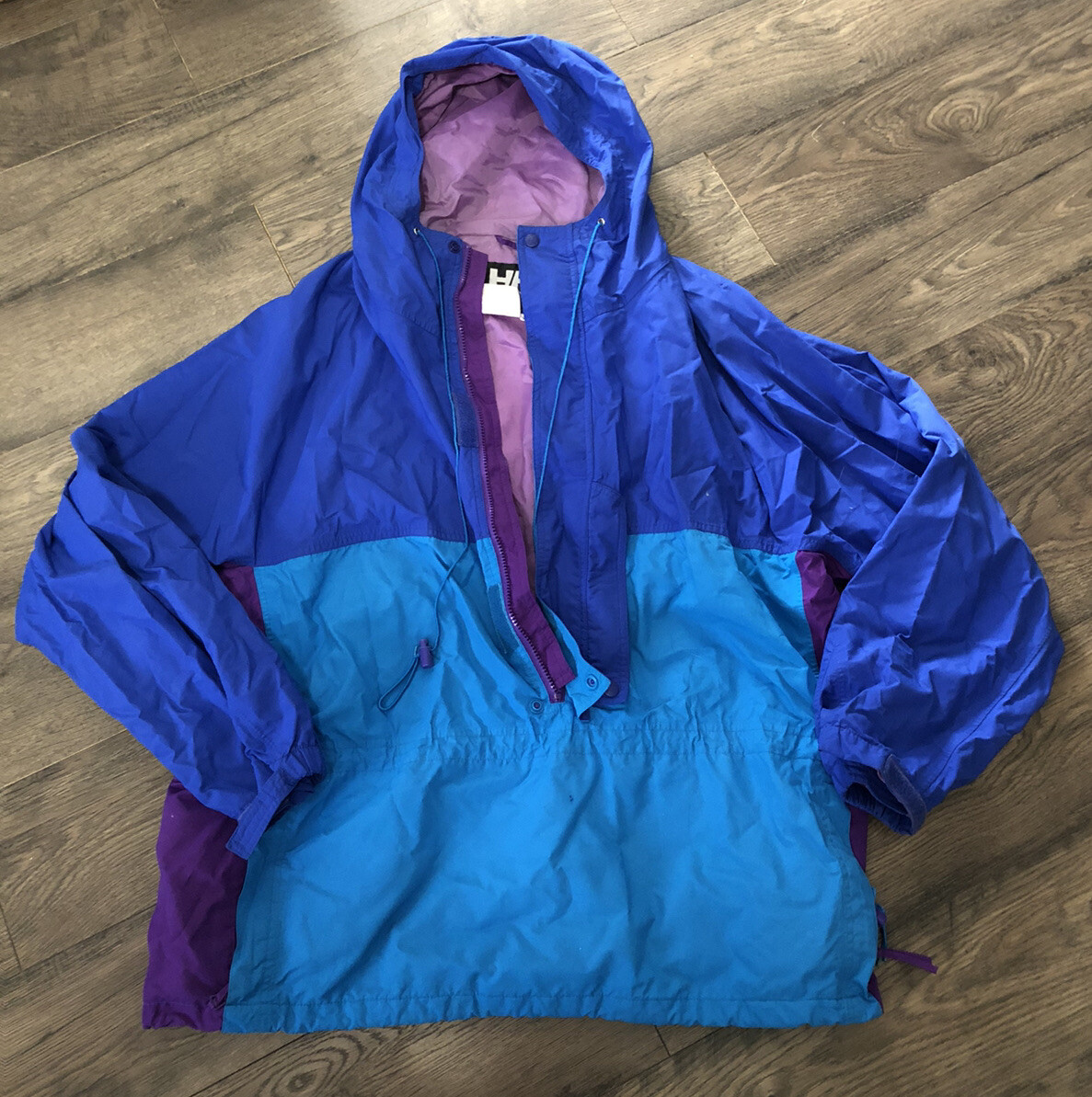 Vintage Helly Hansen 100% Nylon Jacket (RN 73983) - XL (See