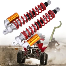 Adjustable Stage 3 Front Air Shocks Absorbers For Suzuki Quadsport LTZ400 Z400