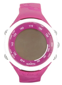 SUUNTO T1C HEART RATE MONITOR FITNESS SPORT WATCH pour femme, TRUE FUCHSIA WHITE