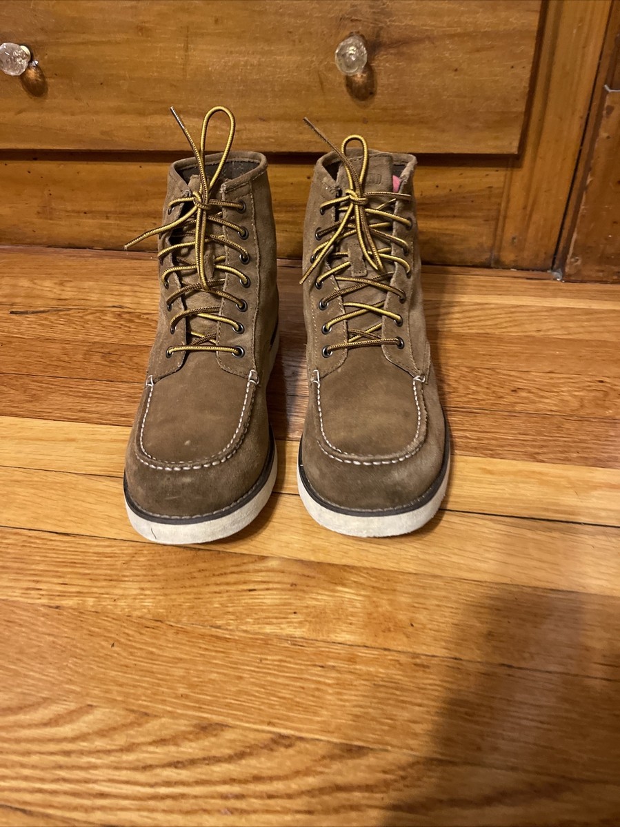 Eastland Lumber Up 7241-40 Suede Peanut Leather Work Boot  display picture 1