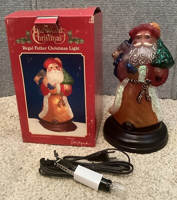 OLD WORLD Christmas - Merck 2002 - Regal Father Christmas Light | eBay