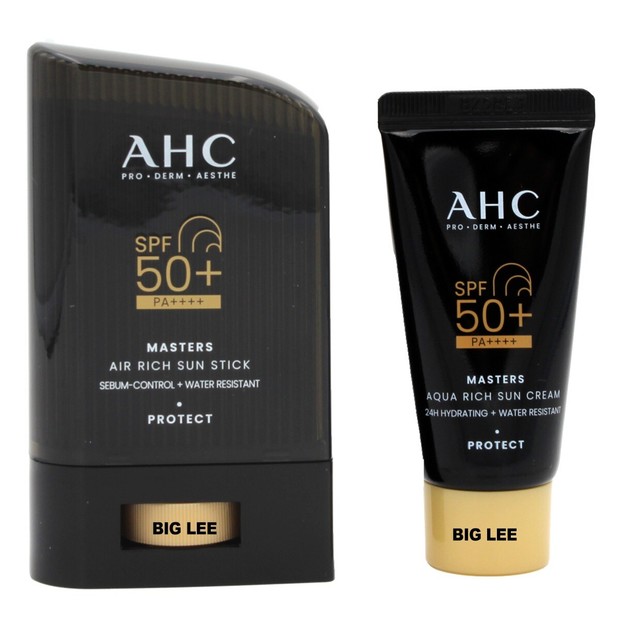 AHC Masters SPF50+ PA++++ Air Rich Sun Stick 22g + Aqua Rich Sun Cream 10g (32g)