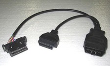 Obd2 Y Splitter Cable Adapter For Hondauniversal Snap In Obdii