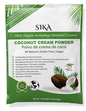 SIKA Coconut Cream Milk Powder Vegan 100% Malaysia Organic, Pack of 3 (150g)