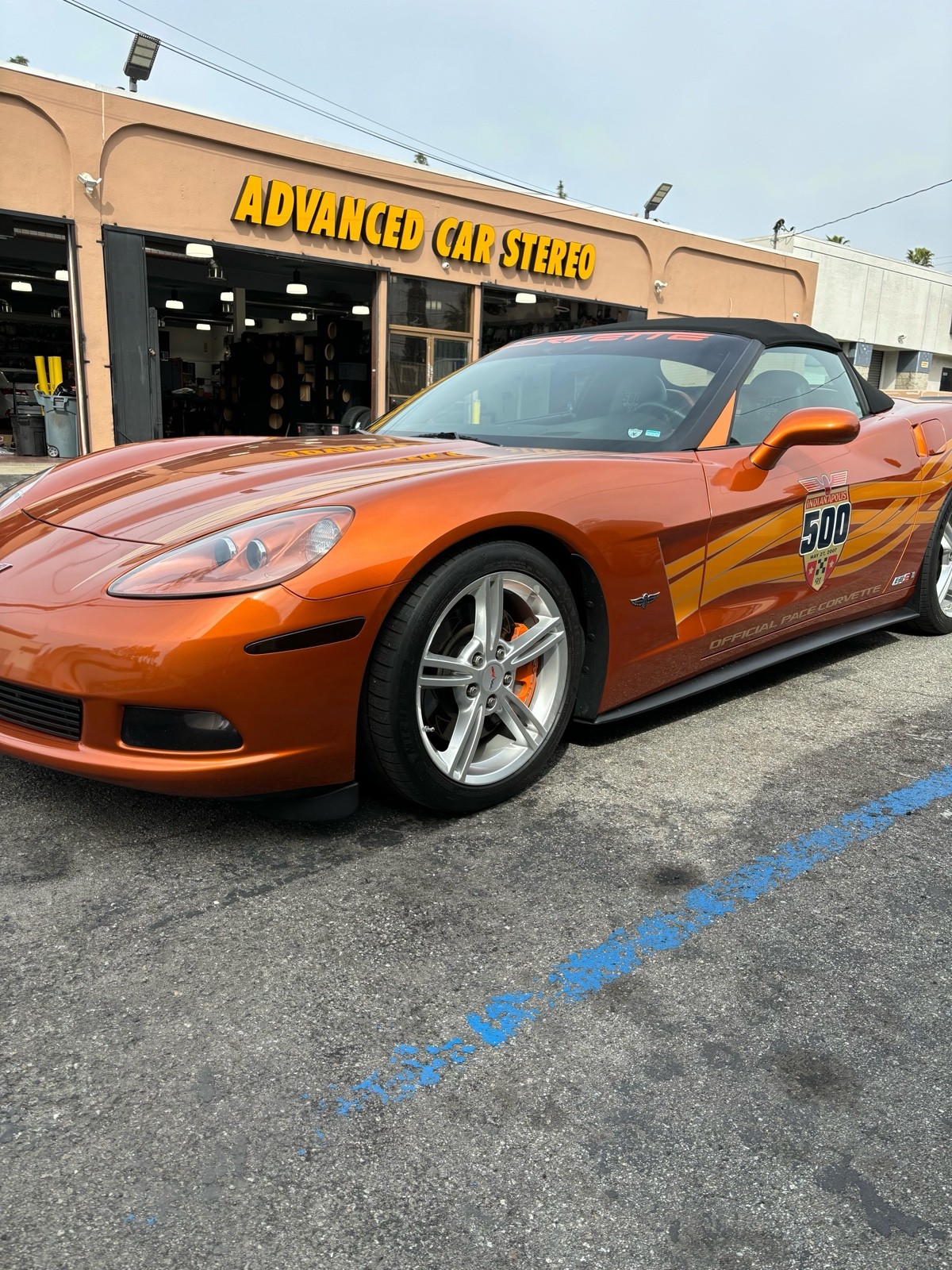 2007 Orange Chevrolet Corvette   | C6 Corvette Photo 3