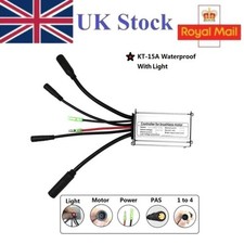 36V/48V 15A 250W KT Square Wave Controller WP For E-bike Brushless Motor UK