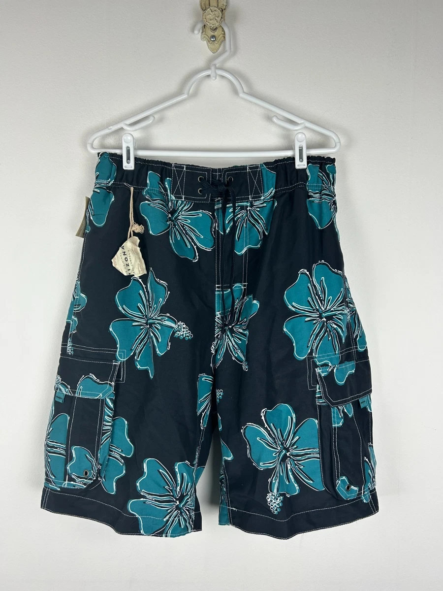 Short De Bain Cargo Pour Homme Arizona - Taille Small (28-30) - Couleur Hampton Green - Neuf Avec étiquettes