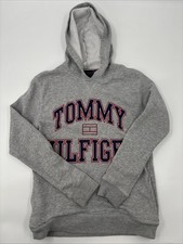 Tommy Hilfiger boys grey hoodie with logo. Lg 16/18
