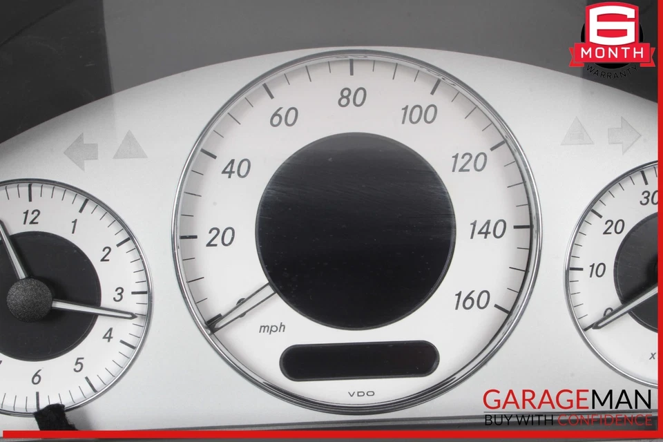 03-06 Mercedes W211 E500 velocímetro cuadro de instrumentos calibre 2115405211 OEM Foto 3 de 4