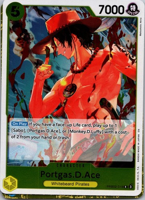 #ad Portgas.D.Ace R Premium Booster The Best Vol. 2 PRB02 018 NM $2.29