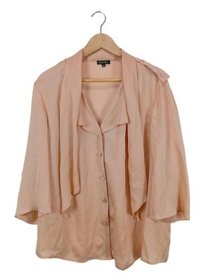 ESCADA Transparenz-Bluse Damen Bluse Gr. DE 44 nude Casual-Look
