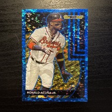 2024 Topps Black Gold - Ronald Acuña Jr. Blue #BG-3 - Atlanta Braves