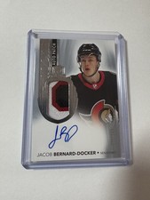 2021-22 Upper Deck The Cup Jacob Bernard-Docker Patch Auto RPA #/249 Red Wings 