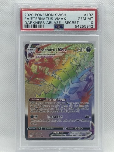 Eternatus VMAX graded PSA 10 for sale on eBay