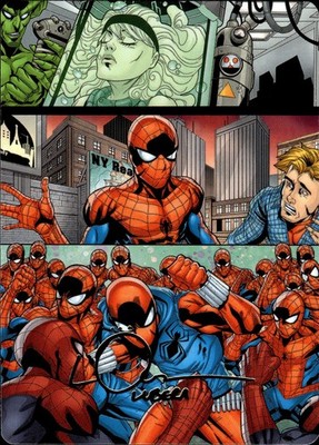 The Clone Saga - Gold Signature Art Series 42/54 Marvel's Spider-Man - NM - MTG