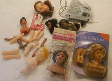 Vintage Porcelain Doll Heads Vintage Plastic Doll Heads Arms Lot