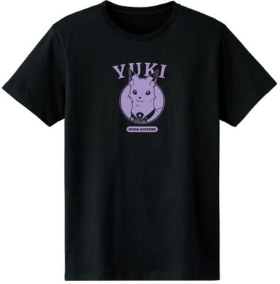 Yuki T-Shirt College Style Black Men's L Isekai Reincarnation