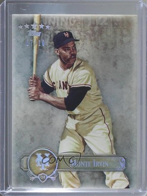 2013 Topps Five Star Rainbow Foil 7/10 Monte Irvin #37 HOF 3y0