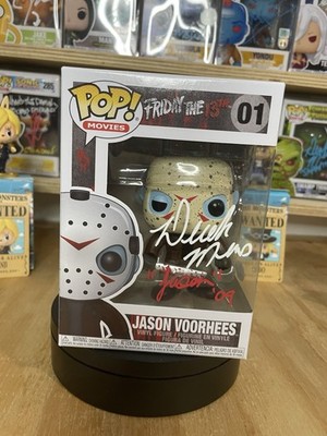 Funko POP Vinyl!-Jason Voorhees Autographed Friday The 13th #01