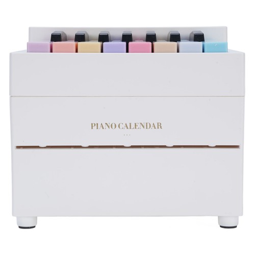 Piano Calendar 2025 Time Date Display Piano Desk Calendar With 27 - Picture 2 of 12