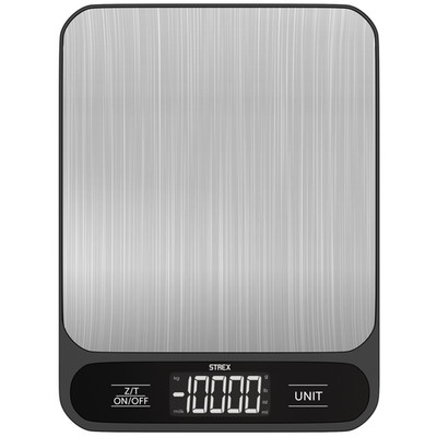 Strex Küchenwaage Digital - Küchenwaage - 1g bis 10kg - Tara-Funktion -