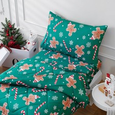 Toddler Kids Comforter Set - 4 Pieces Toddler Bedding Sets for Boys Girls Chi...