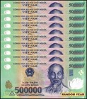 5 MILLION VIET NAM DONG ( 10 ) 500,000 VND MONEY BANKNOTES | USA SHIPPED ###