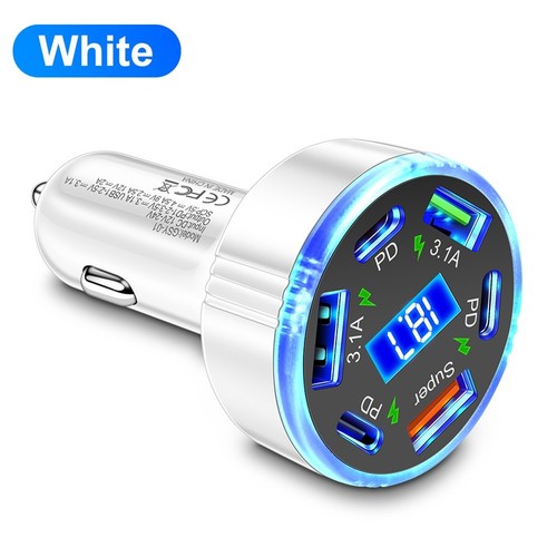 Chargeur Voiture Construction Robuste avec 6 Ports et Capacit�� de Charge Rapide - Photo 10 sur 36