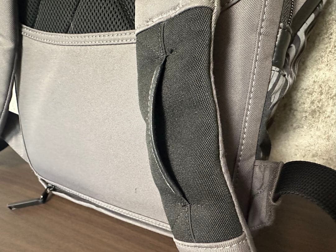 Grey/Black Abstract Pattern Backpack - image 12