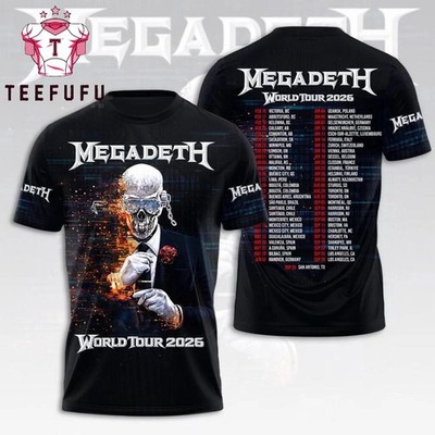 Meg 2026 World Tour Fan Apparel 3D Shirt