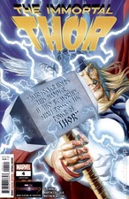 Immortal Thor #4A FN/VF 7.0 2024 Stock Image
