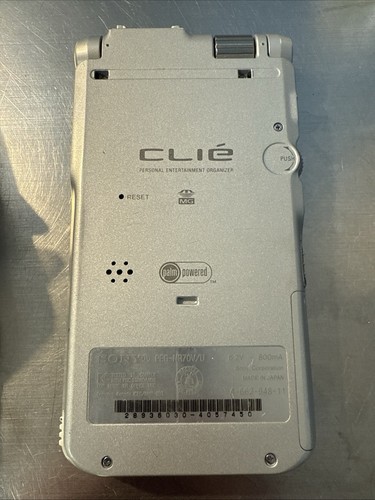 Sony Clie PDA Model PEG-NR70V W/ Cradle And Memory Card! Great Condition! - Photo 3 sur 7