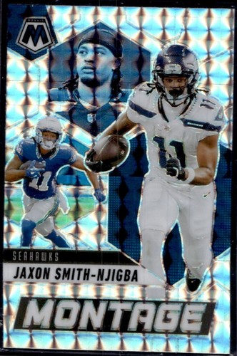 2025 Panini Mosaic Montage Jaxon Smith-Njigba #19 Mosaic Prizm Pristine 10