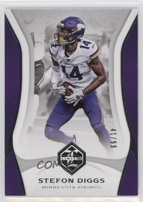 2018 Panini Limited Silver Spotlight 41/99 Stefon Diggs #62 n1u