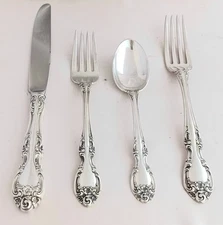 Melrose by Gorham Sterling Lunch Place Setting French Blade