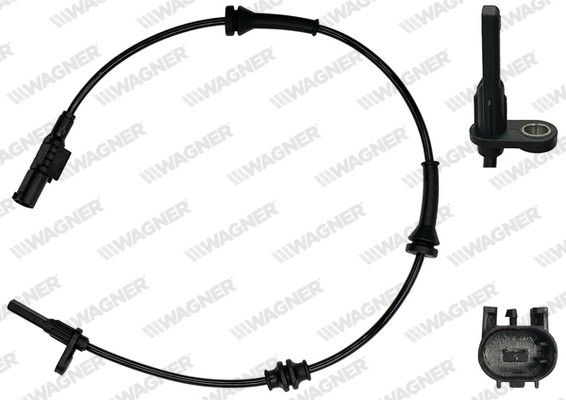Wagner Abs-Sensor Raddrehzahl FüR Opel Combo Combi/Tour X12 1.4 CNG-image