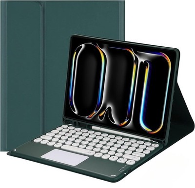 NUWONAYA Touchpad Keyboard Case for Samsung Galaxy Tab S6 Lite 10.4 inch 2024