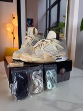 Jordan 4 Retro Off-White Sail (Donna) | CV9388-100 | UK6 ECC8.5 EU40