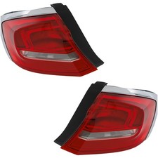 Pair Tail Lights Taillights Taillamps Brakelights Set of 2 Driver & Passenger