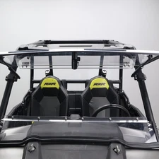 3-IN-1 Front Split Flip Up Windshield for Polaris RZR XP 1000/4 900/4 2014-2018