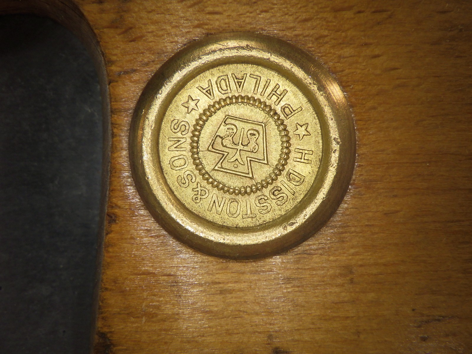 Disston #7, 26", 7 PPI Rip Cut, 1896-17, Jointed, Sharpened, INV 173, Nice