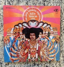 JIMI HENDRIX Axis Bold As Love LP Vinyl Record 1968 Tri Color Press