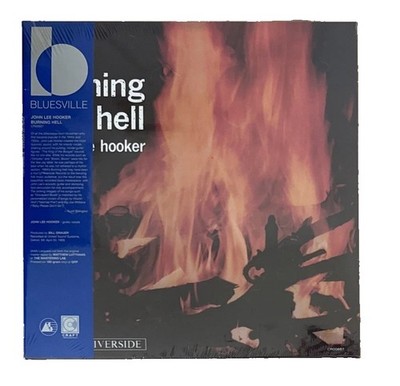 JOHN LEE HOOKER Burning Hell Bluesville Acoustic Sounds Craft Vinyl LP - NEW