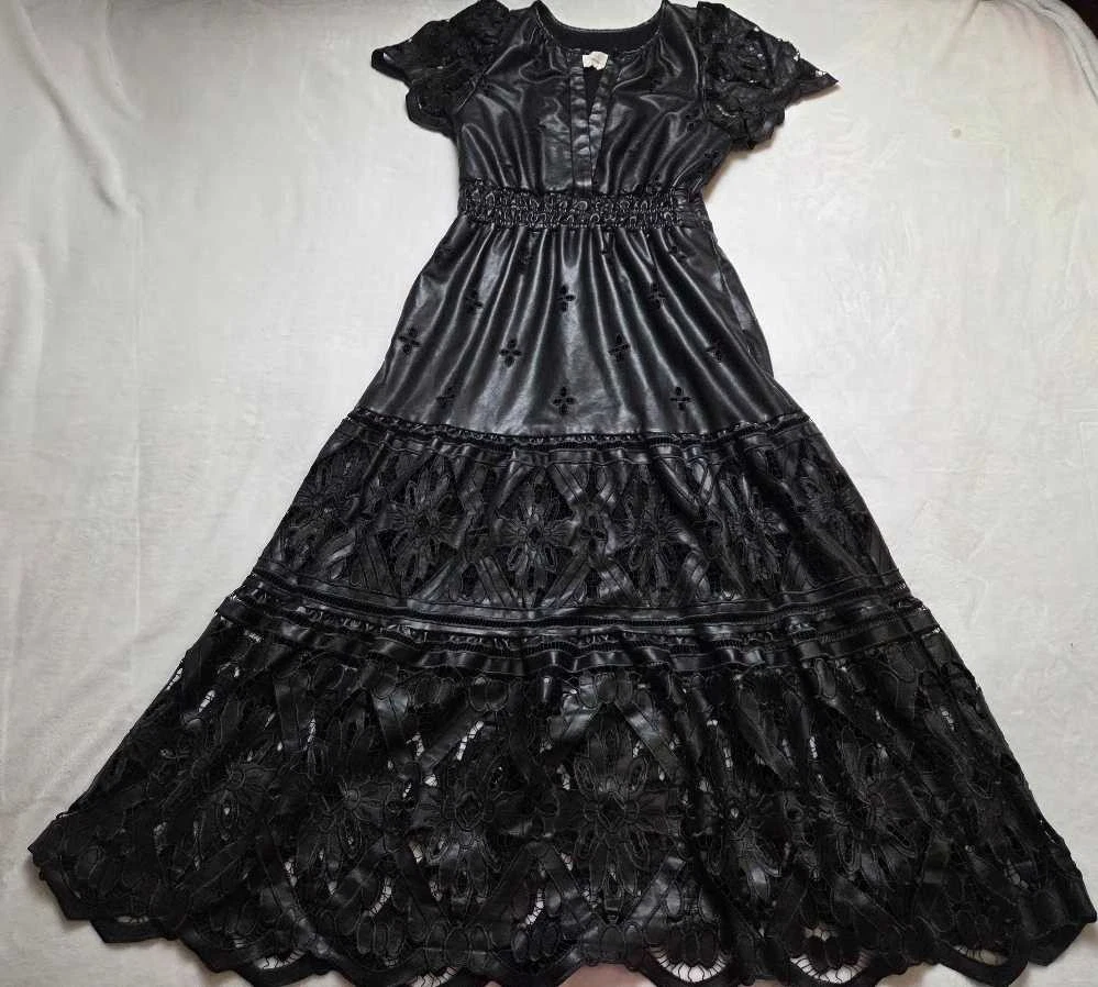 Anthropologie Faux Leather Dresses for Women for sale | eBay