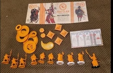 Rising Sun Board Game FOX CLAN Samurai Cmon Kickstarter Exclusive 