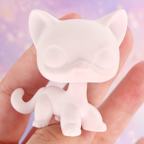 5 Stck. Spielzeug LPS weiße Basen weiße Formen selbst gestalten tolles Geschenk Liebesspielzeug - Bild 4 von 4