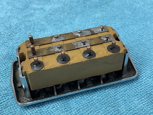 1954 Oldsmobile 88 98 Buick 4 Button Hydraulic Power Window Master Switch - Picture 4 of 5